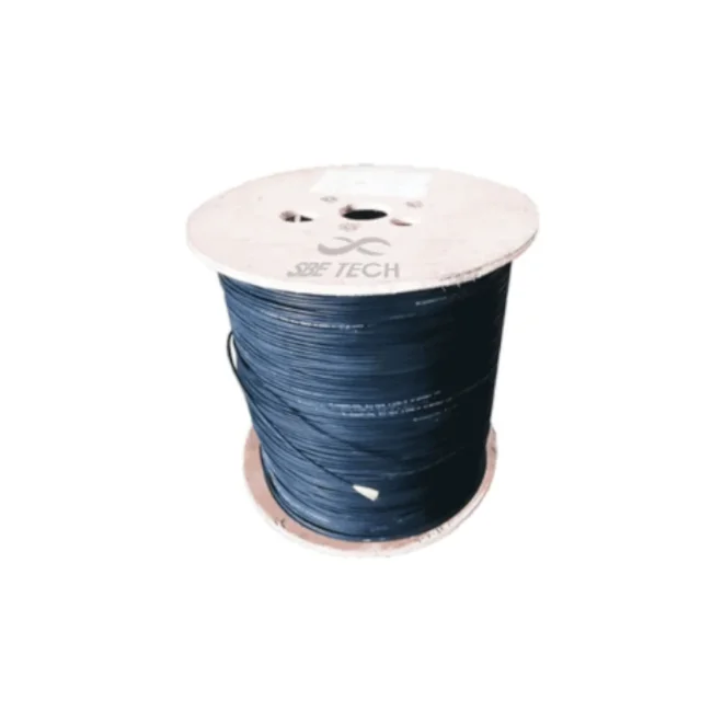 SBE TECH SBE-FODROPEI1-NP - fibra óptica FTTH Nueva línea redonda / Monomodo G.657A2 LSZH, / Uso interior/exterior / 1 HILO / VENTA POR BOBINA 2 KM