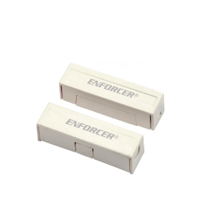 Seco-Larm 10PKW  -Paquete de 10 Contactos magnéticos SM433TQ/W  BLANCOS de sobreponer 1-1/4" (31mm) Gap Compatible paneles DSC / RISCO / BOSCH image 2
