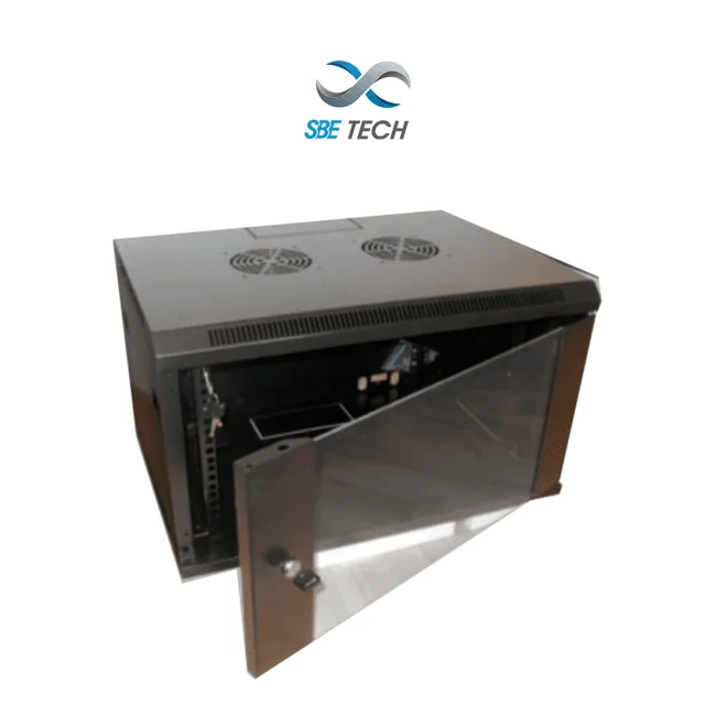 SBE Tech SBE-GNLPAR6URP armario rack 6U Bastidor de pared Negro image 2