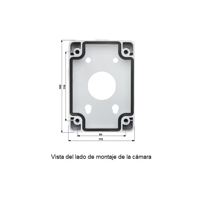 Dahua Technology DH-PFA120 accesorio para cámara de seguridad Caja de conexiones image 4