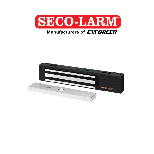 SECO-LARM E-941SB-600PQ cerradura electromagnética 272 kg Negro, Plata