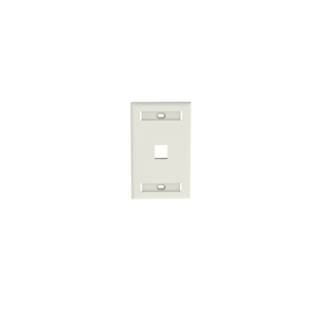 Panduit NK1FWHY placa de pared o cubierta de interruptor Blanco
