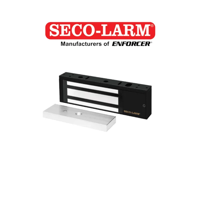 SECO-LARM E-941SB-1K2PQ cerradura electromagnética 545 kg Negro, Plata
