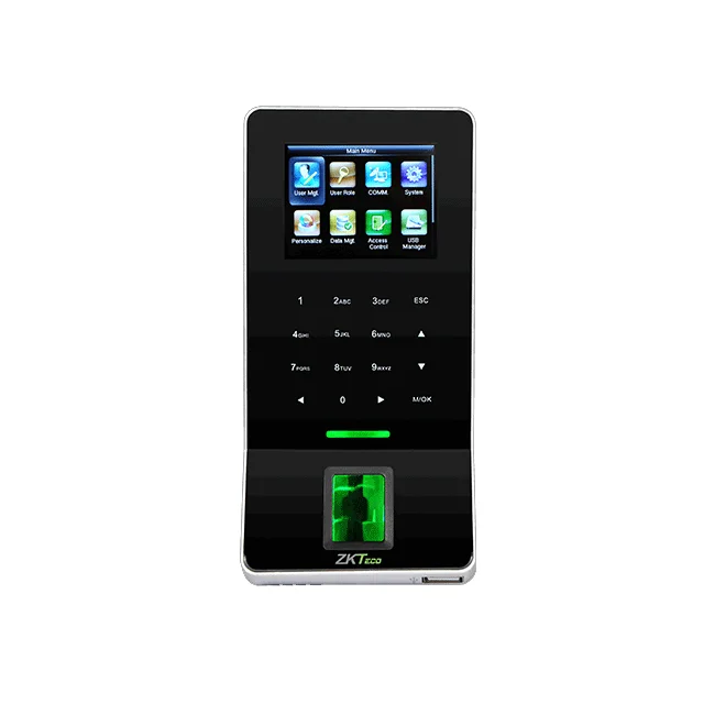 ZKTECO F22Mifare - Control de Acceso y Asistencia / 3000 Huellas / 5000 Tarjetas Mifare / Teclado Táctil / Sensor de Huella BIO ID / Conexión TCPIP / WiFi / ADMS Gratis image 3