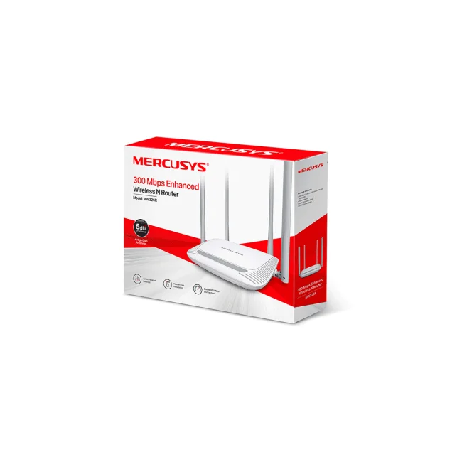Mercusys MW325R router inalámbrico Ethernet rápido Banda única (2,4 GHz) Blanco image 7