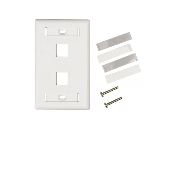 Belden AX102655 placa de pared o cubierta de interruptor Blanco image 2