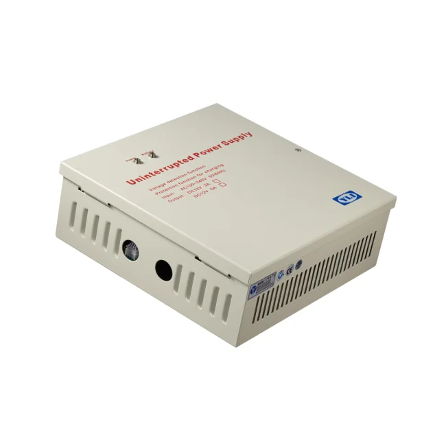 ZKTECO LM200YPAK - Contrachapa magnética de 200 kg o 440 lb, incluye soporte de instalación ZL y Gabinete metálico con salida de 12 VDC a 3A, soporta batería de respaldo image 2