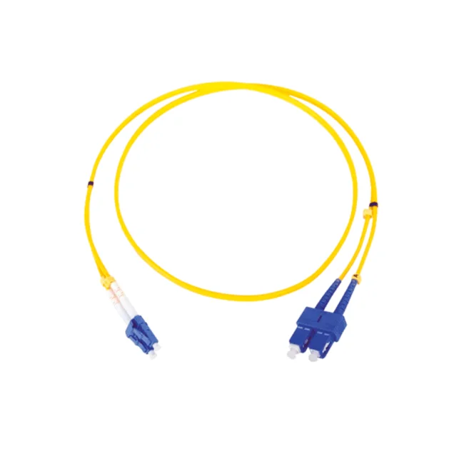 LinkedPRO LP-FO-6060B InfiniBand/fibre optic cable 1 m 2x LC 2x SC Amarillo