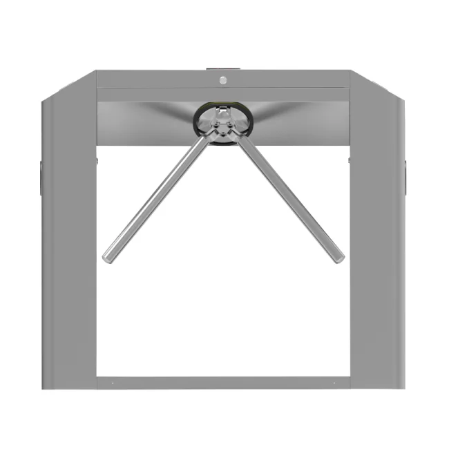 ZKTECO TS2200PRO - Torniquete Trípode Doble Carril Bidireccional / Semiautomático / Acero Inoxidable / Indicadores LED / 110V / Exterior Protegido / Requiere lectores y Panel image 5