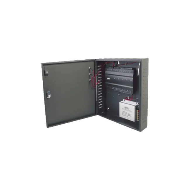 ZKTECO INBIO460B - Panel de Control de Acceso Profesional / 4 Puertas / con Gabinete y Fuente incluidos / 3 000 Huellas / PULL / Admite Biometría / Entradas y Salidas Auxiliares para Conexión  de Semáforos o Sirenas