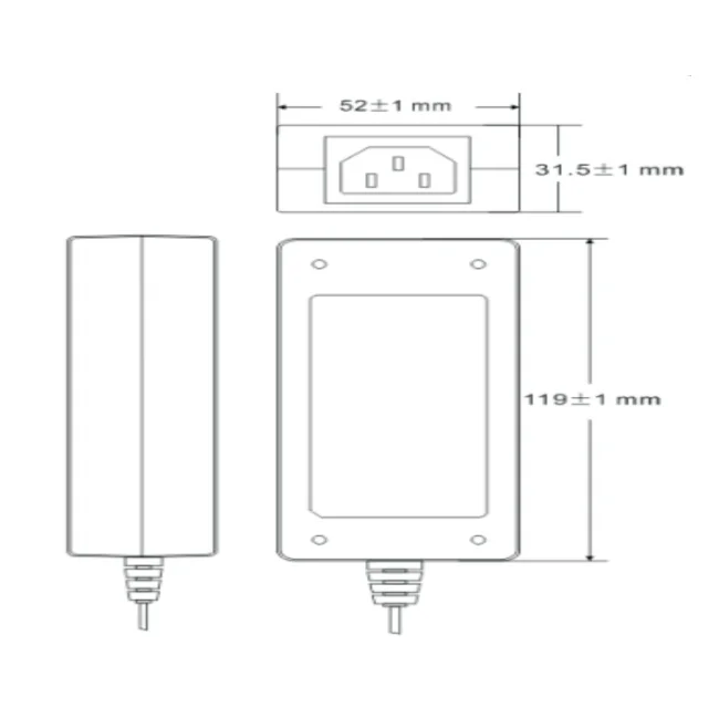 SAXXON PSU1205DPAQD - Paquete de Fuente de Poder de 12 Vcc 5 Amperes + Divisor para 4 Camaras/ Ideal Para Equipos de Alto Consumo/ Para Usos Multiples: Sistemas de CCTV, Acceso, Asistencia, etc/ Certificación UL/ image 3