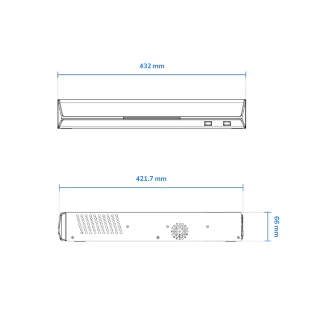 VIVOTEK ND9542P - Grabador NVR 32 Canales,16 Puertos PoE, 4 Bahias, Deep Search, Smart VCA Search, Ciberseguridad Trend Micro, Salida HDMI 4K, Centralizacion con VAST 2, VSS, Grabacion de 192Mbps, Gestión PoE, ONVIF, NDAA image 2