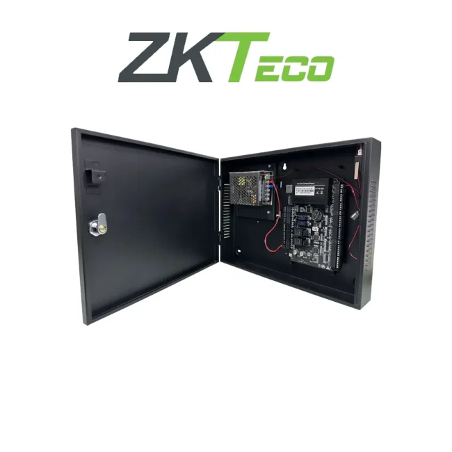 ZKTECO C3200Plus- Panel de control de acceso RFID, 2 puertas, 4 vías, capacidad para 100,000 usuarios y tarjetas, capacidad de código QR, Push SDK