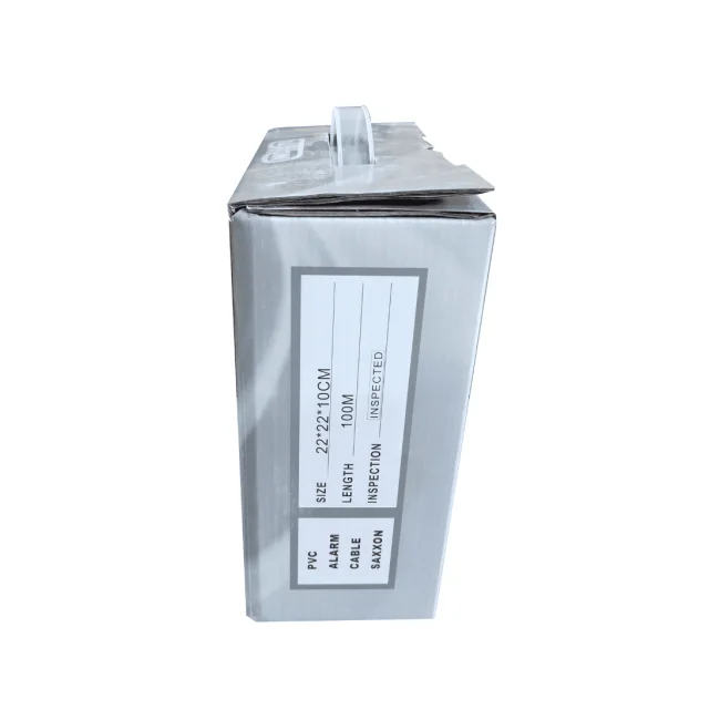 SAXXON OWAC4100J - Cable de alarma / 4 Conductores / CCA/ Calibre 22  AWG / 100 Metros / Recomendable para control de acceso / Videoportero / Audio / Reforzado image 3