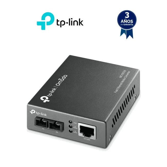 TP-Link Omada MC100CM convertidor de red 100 Mbit/s 1310 nm Multimodo Negro image 3