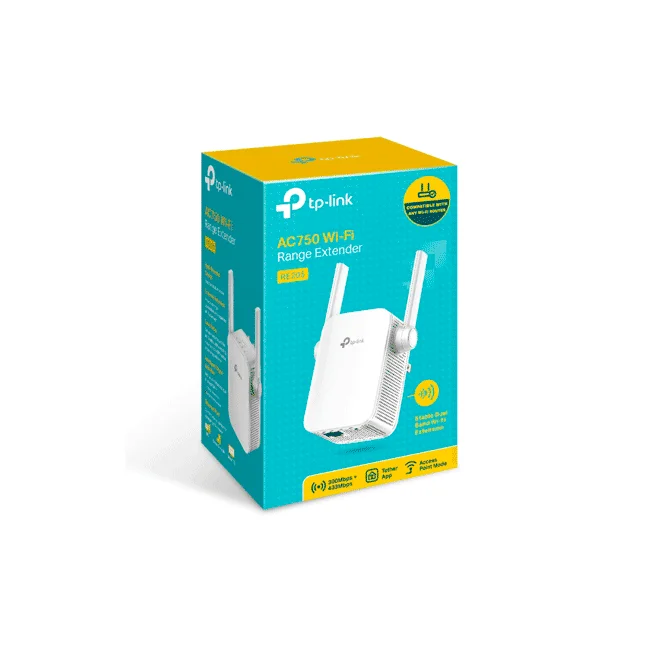 TP-Link RE205 extensor de red Repetidor de red 10, 100 Mbit/s image 6