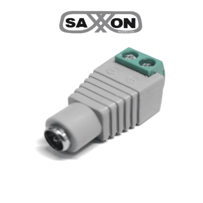 SAXXON PSUBR13H - Bolsa de 10 Conectores Hembra para Fuentes de Alimentación/ Terminales Tipo Tornillo Positivo y Negativo/ Resistente a la Oxidación/