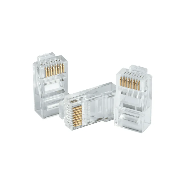DAHUA DH-PFM976-631 - Caja con 100 Plugs RJ45 Cat6/ Chapado de Oro de 15 U"/ Clasificación de Resistencia al Fuego UL94V-2/ image 2