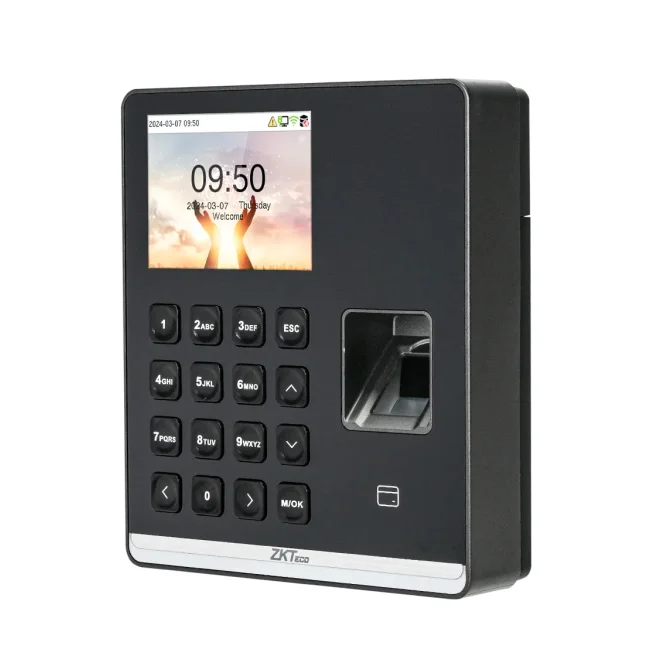 ZKTECO SenseFP M1 - Control de Asistencia con Huella Digital BioID+ (500), Tarjeta de Proximidad 125 kHz (500), Contraseña (500), 100,000 Eventos y Conexión Wi-Fi (Compatible con ZKBio Zlink) image 3