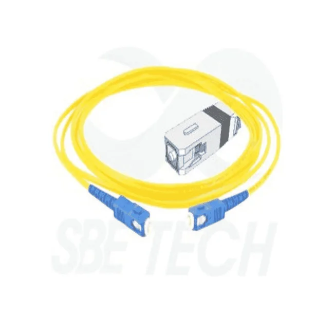 SBE TECH SBE-JUMSCSC3MSM Jumper SC-SC MONOMODO 9/125 / 1 hilo / 2 mm, 3 metros, UPC  / SIMPLEX