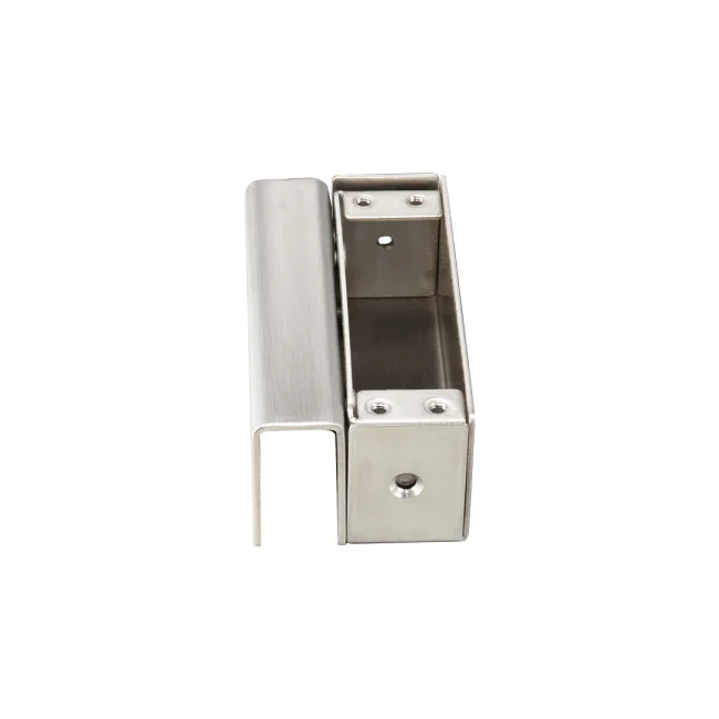 YLI BBK600 - Soporte especial para cerraduras de perno modelo YB300 para Instalación en puertas de vidrio / Aluminio image 2