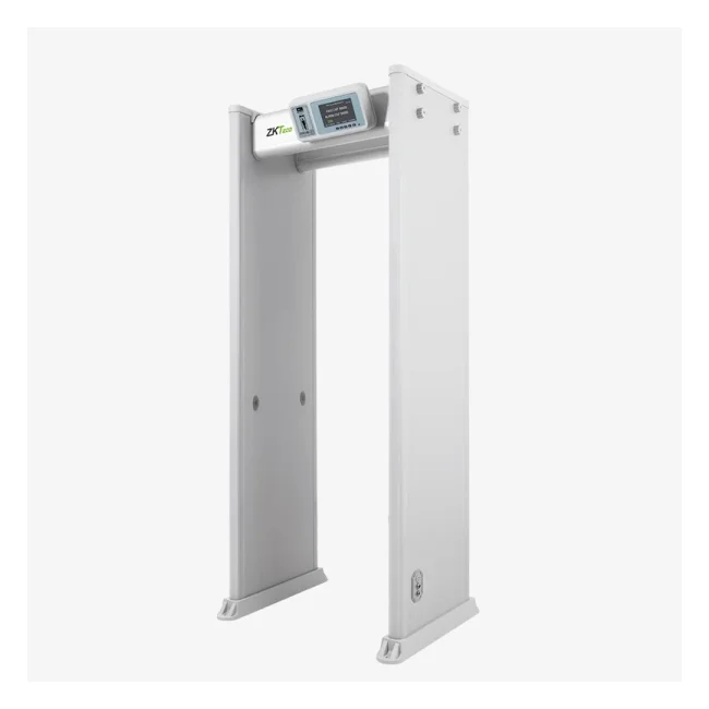 ZKTECO D4330 - Arco Detector de Metales con 33 zonas de detección, 300 niveles de sensibilidad, pantalla HD 7", indicadores LED en ambas vistas, control remoto y batería de respaldo incluida. image 3