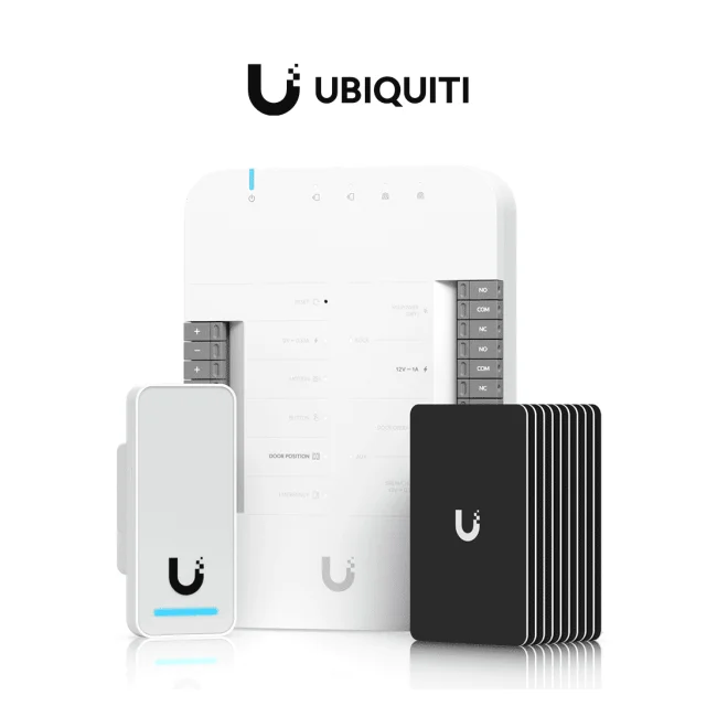Ubiquiti G2 Starter Kit sistema de seguridad Negro, Plata