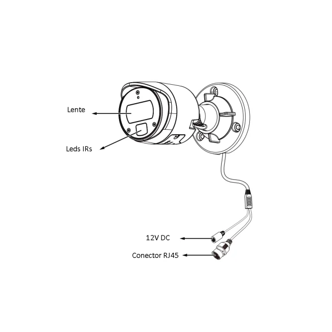 VIVOTEK IB9369 -  Cámara IP bullet exterior 2 MP, lente fijo 2.8mm, Iluminadores Smart IR 30m, WDR digital, Smart Stream III, Smart Motion, 3DNR, Ranura MicroSD, IP66, IK10, NDAA, ONVIF image 3