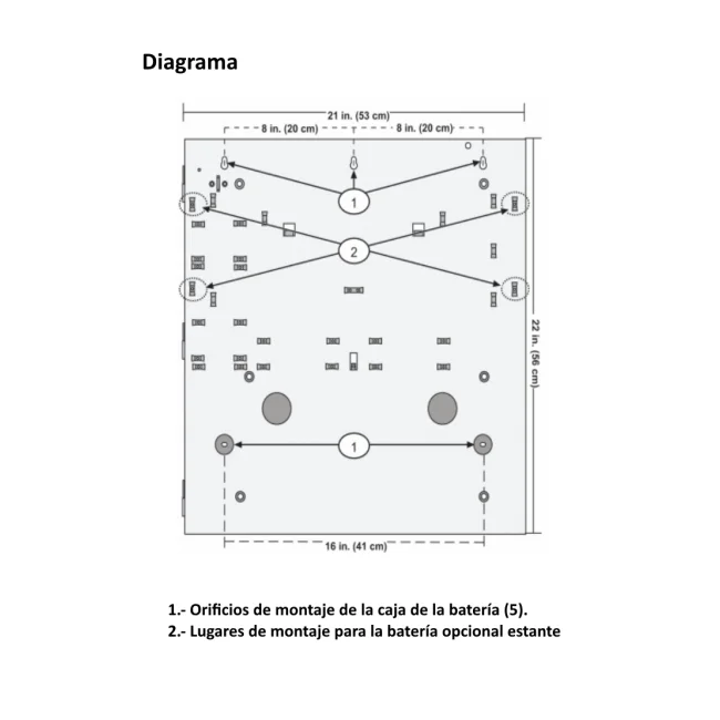 BOSCH I_BATB40- Carcasa para baterías sin estante image 3
