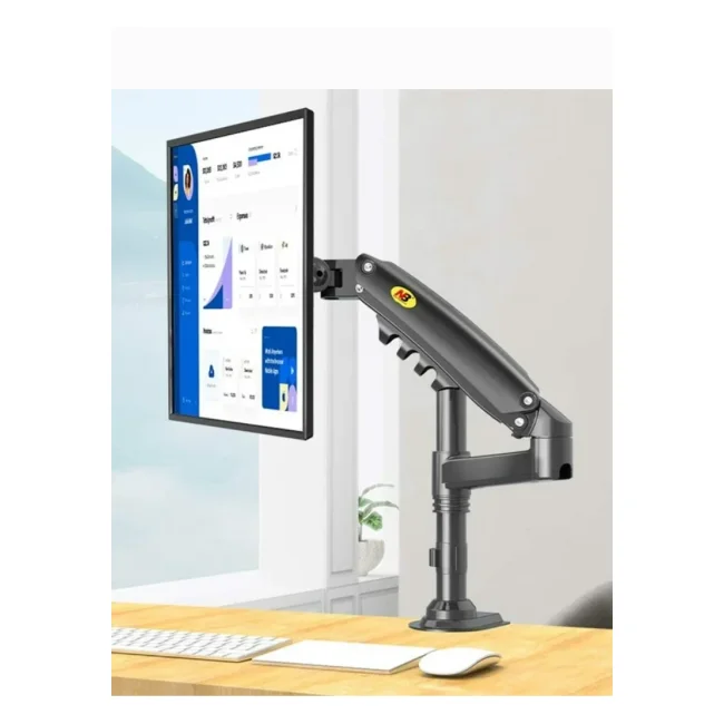 TCE H100 - Soporte de Escritorio para Pantallas de 22 a 35" , Carga Máxima 9 Kg , VESA 75x75mm / 100x100mm , Ajuste Inclinación y Rotación image 5