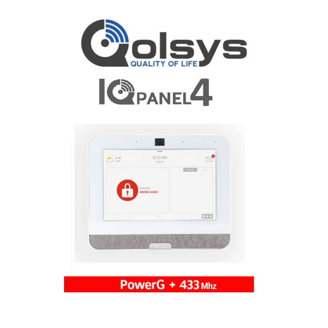 Johnson Controls IQ Panel 4 4G Qualcomm Snapdragon LTE 16 GB 17.8 cm (7") Wi-Fi 5 (802.11ac) Android 9 Go edition Blanco