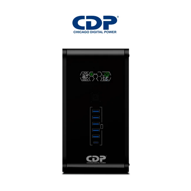 CDP R-SMART1510 sistema de alimentación ininterrumpida (UPS) Línea interactiva 1.5 kVA 900 W 10 salidas AC