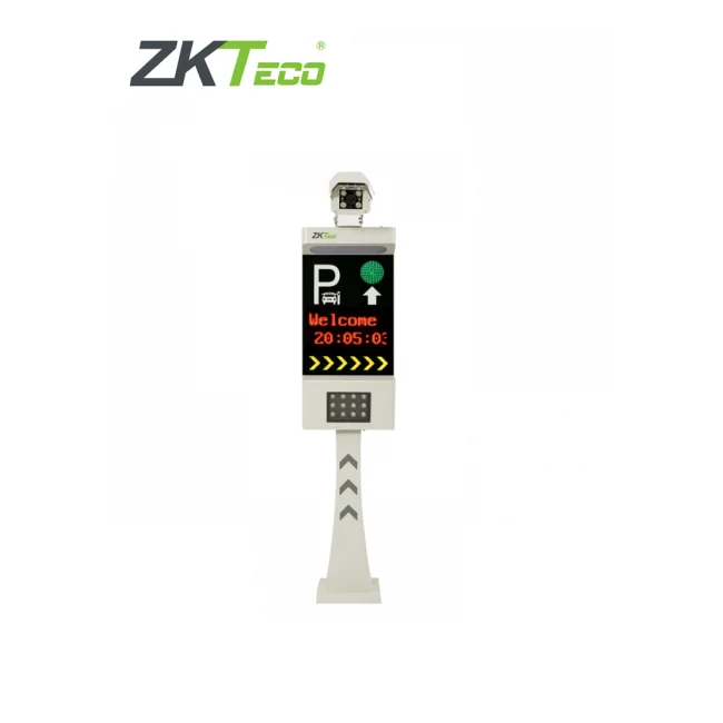 ZKTECO LPRS1000 - Cámara de Reconocimiento Placas Para Control De Acceso Vehicular / Conexión TCP/IP / Pantalla LCD / Luces LED / Un Carril / Semáforo e Indicadores Audibles / Requiere Licencia de Estacionamiento Biosecurity