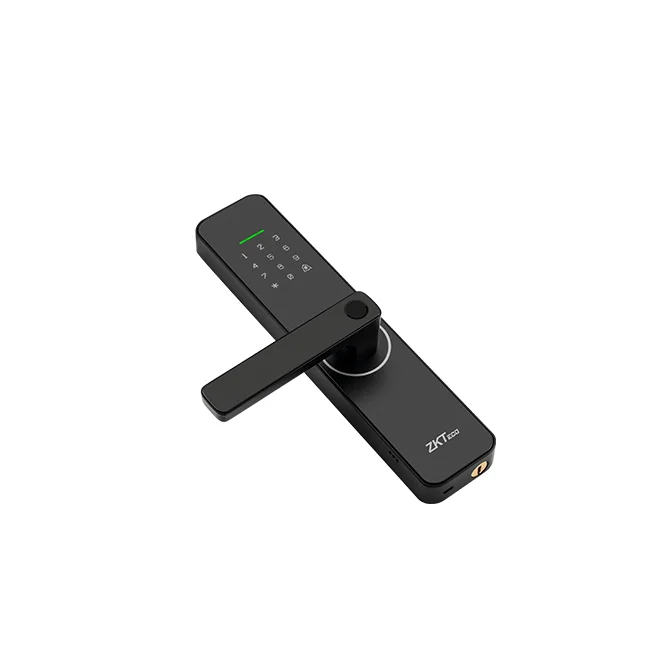 ZKTECO ML100 - Cerradura inteligente bidireccional con sensor de huella digital / Codigos aleatorios con app / 300 usuarios / WiFi / Compatible con ZSmart image 12