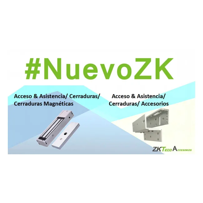 ZKTECO LM200YPAK - Contrachapa magnética de 200 kg o 440 lb, incluye soporte de instalación ZL y Gabinete metálico con salida de 12 VDC a 3A, soporta batería de respaldo image 5