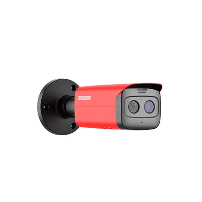 DAHUA WISUALARM HY-FT431LFP-Cámara IP Térmica Detección de Fuego de 4MP/Detector VOx de alta sensibilidad/ Detección Incendio, Alarma de Punto Frio y Caliente/ E&S de Alarma/Ranura de MicroSD, Micrófono,Bocina 70dB/IP67 image 3