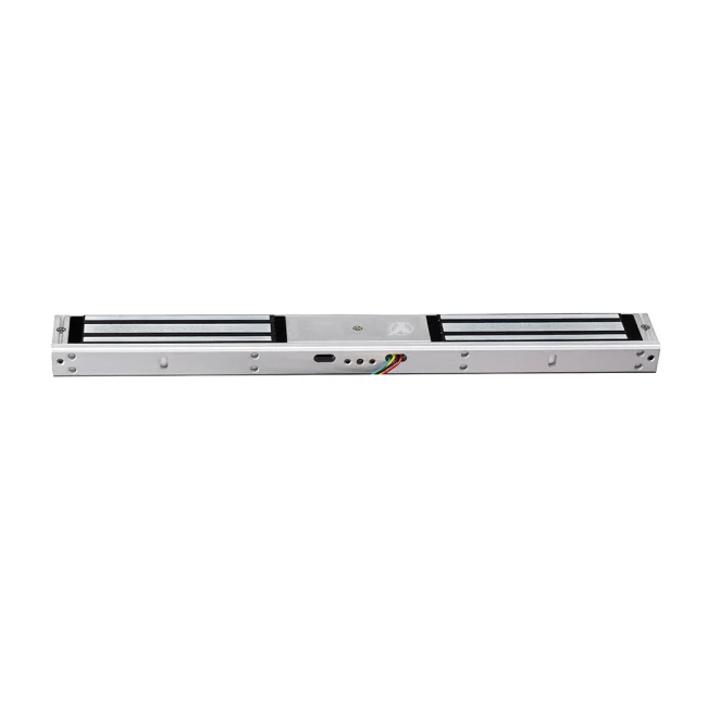 YLI YM180NDLED - Cerradura Magnética Doble con Indicador Led para Control de Acceso / Interior / Fuerza de Sujeción 180 Kg o 350 Lbs por lado / Compatible con Soporte MBK180NDZL y MBK180U image 3