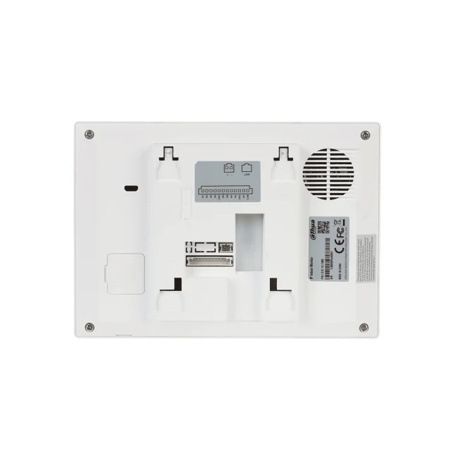 DAHUA VTH2621GW-P - Monitor IP Touch de 7 Pulgadas/ Serie Lite/ Blanco/ Poe Estandar/ 6&1 E&S de Alarmas/ Uso Interior/ Modo No Molestar/ H.265/ Soporta Hasta 4 Frentes de Calle y 4 Monitores Adicionales/ image 3