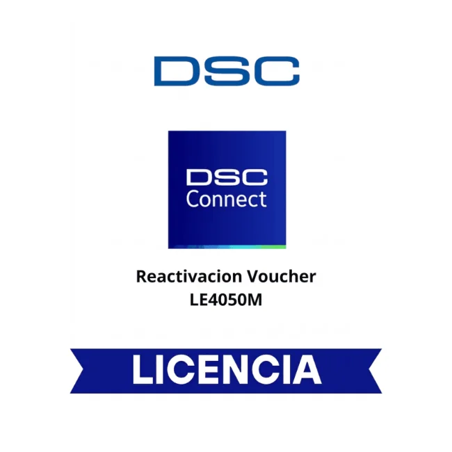 DSC Reactivacion Voucher LE4050M - Reactivacion Voucher LE4050M