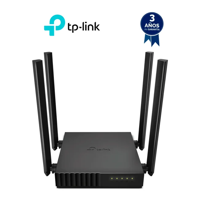 TP-Link Archer C50 router inalámbrico Ethernet rápido Doble banda (2,4 GHz / 5 GHz) Negro image 4