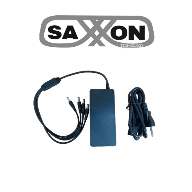 Saxxon KA65E-1205000Q adaptador e inversor de corriente Interior Negro