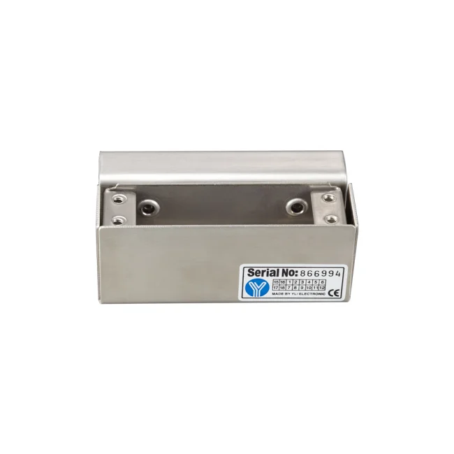 YLI BBK600 - Soporte especial para cerraduras de perno modelo YB300 para Instalación en puertas de vidrio / Aluminio image 4