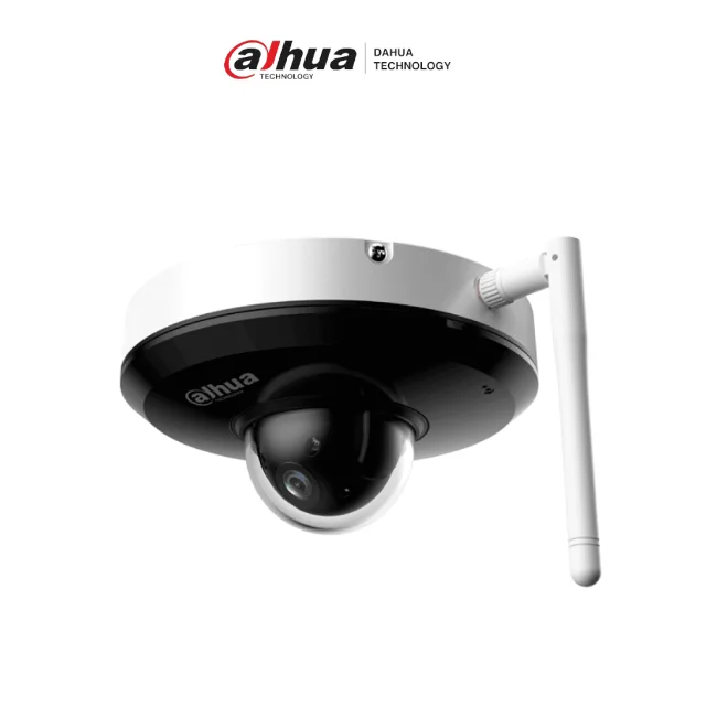 DAHUA SD1A204DB-GNY-W - Camara IP PTZ WiFi  De 2 Megapixeles/ Zoom Optico 4X/ Antivandalica/  Luz IR de 20 Metros/ Microfono Integrado/ Ranura para MicroSD/ Face Detection/ SMD 3.0/ Protección IP66/IK08/