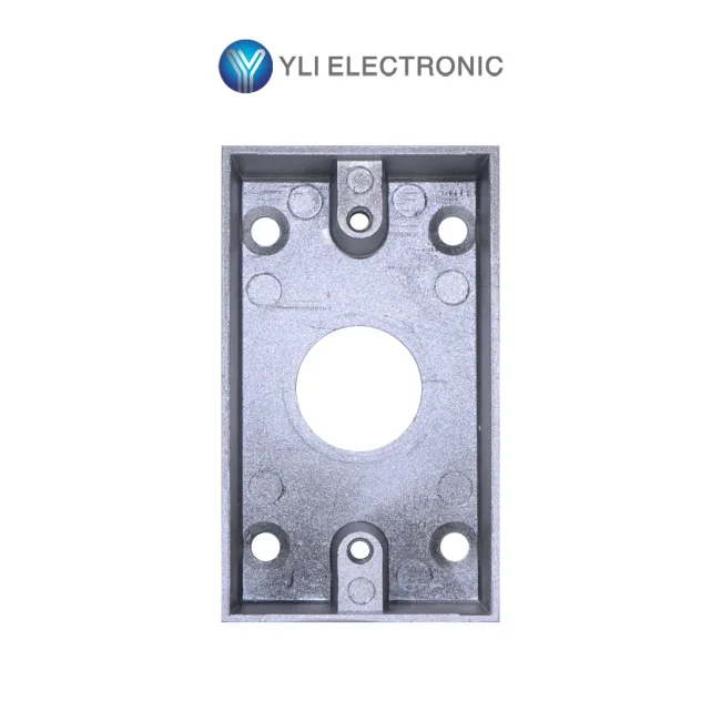 YLI MBB800AM - Caja de Montaje para Botón, Metálica, Forma Rectangular