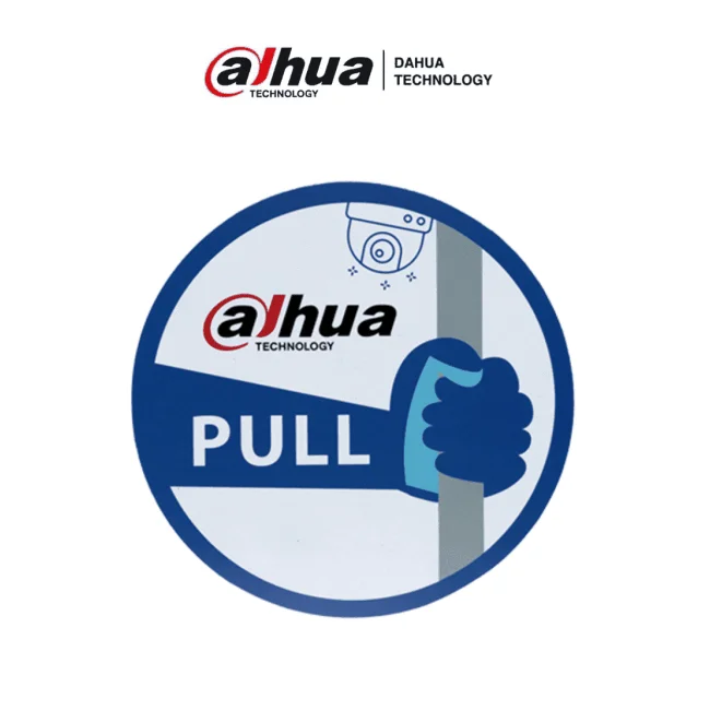 DAHUA MATPRO041 - Calcomanía para Puertas/ Puertas de Cristal/ con Logo Dahua/ Promocional