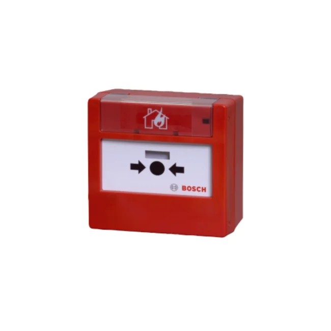 BOSCH F_FMC420RWGSRRD - Estación Manual LSN Direccionable / REARME / Montaje en Superficie / Rojo
