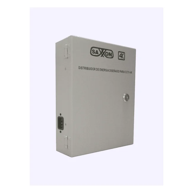 SAXXON PSU1213D8H- Fuente de Poder Profesional de 11 a 15 vcd/ 13 Amperes/ Para 8 Camaras Hasta 4k/ 1.6 Amperes por Canal/  Protección contra Sobrecargas/ Filtro de Ruido por Canal/ Uso rudo/ image 4