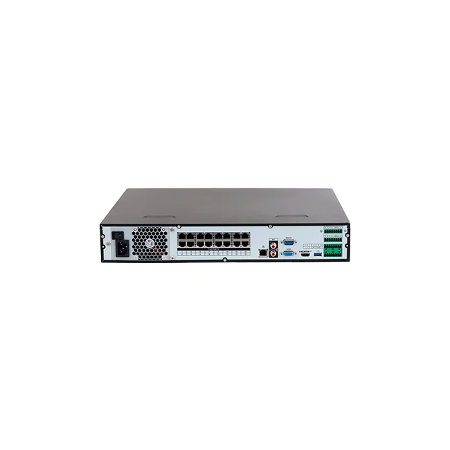 DAHUA NVR4416-16P-EI - NVR de 8 MP /16 Canales IP/ WizSense/ 4k con IA/ 16 Puertos PoE af/at/ 4 Bahias para Discos Duros/ 1 Canal de Reconocimiento Facial por NVR/ 4 Ch con SMD Plus/ Soporta Cámaras con IA/ 10 Bases de Datos de Rostros image 3