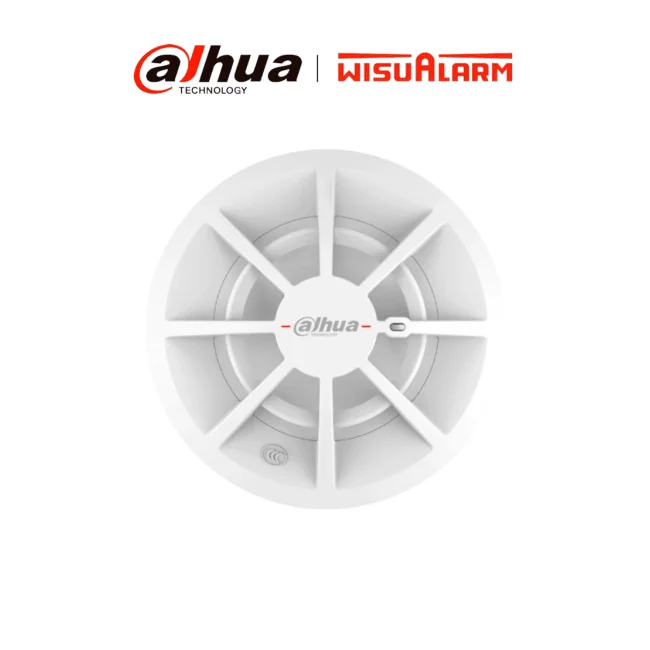 DAHUA WISUALARM DHI-HY-C132 - Detector Convencional de Calor de 2 hilos que utiliza un algoritmo avanzado para detectar cambios de temperatura diferencial, cumpliendo con los estándares EN54 y pruebas EMC,