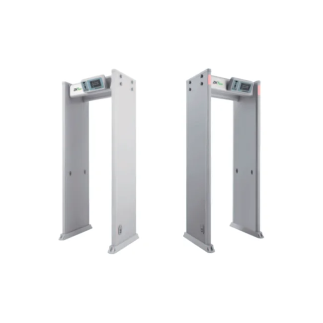 ZKTECO D4330 - Arco Detector de Metales con 33 zonas de detección, 300 niveles de sensibilidad, pantalla HD 7", indicadores LED en ambas vistas, control remoto y batería de respaldo incluida. image 6